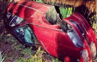 Four injured in a vehicle rollover on the R44 Kleinmond