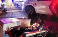 One injured as bike and car collide on Swartklip Road, Mitchells Plain