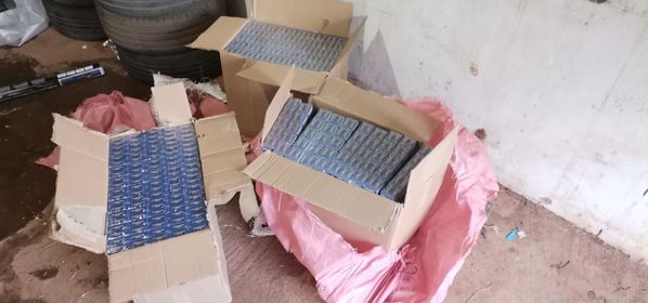The police in Musina busted two illicit cigarette smugglers