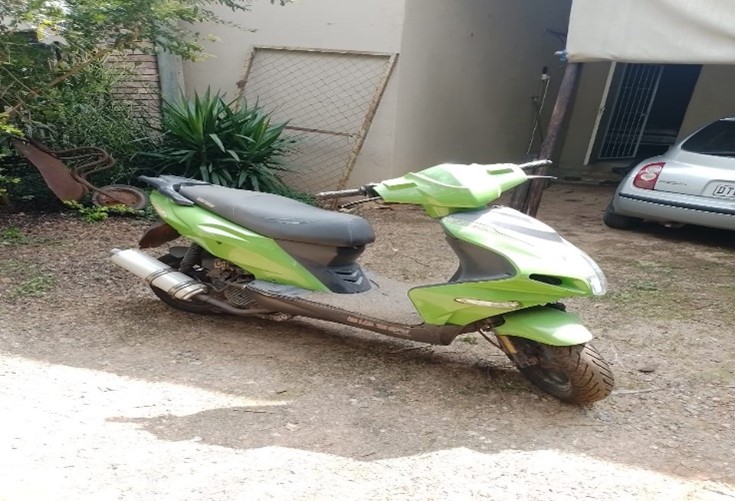 Stolen scooter recovered in White River