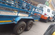 Trailer impounded for causing an obstruction at Kotze and Banket street in Hillbrow
