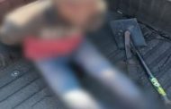Fence hopper caught in White River by Fidelity Services Group