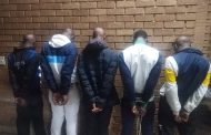 Police make a remarkable breakthrough in arresting five suspects who allegedly committed business robbery at jewellery store in Savanna Mall