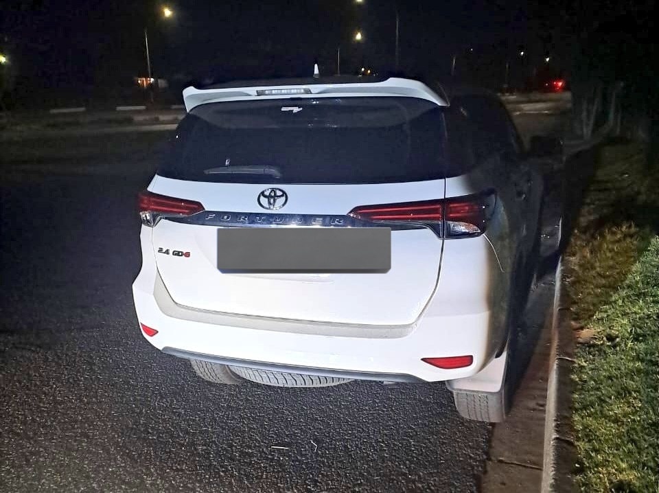 Vehicle recovered at Jackson road, West Turfontein