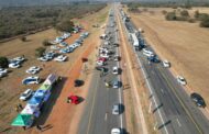 A roadblock was conducted on the N4 Brits Plaza