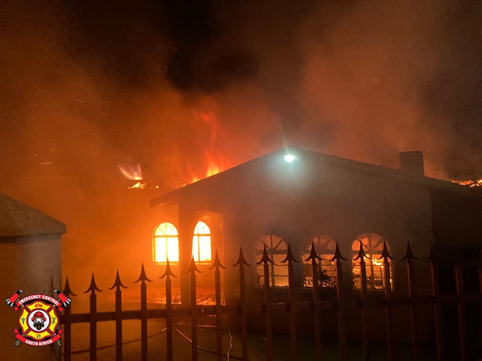 Structural Fire in Wilropark, Roodepoort