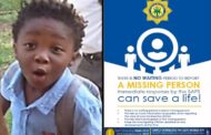 Police offer R50 000 reward for the safe return or information of missing 4-year-old boy