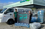 Bottled water and blankets donated to Western Cape Disaster relief efforts