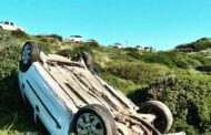 One person injured in a vehicle rollover on Monwabisi/Baden Powell, Khayelitsha