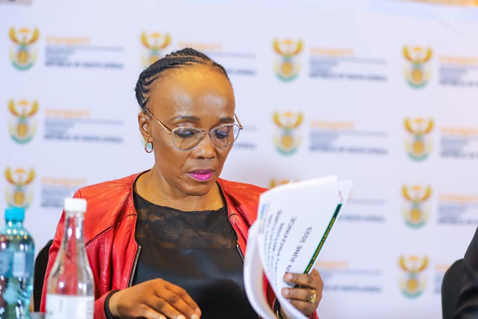 Minister of Transport Sindisiwe Chikunga held a meeting in connection with the condition of roads within the Province