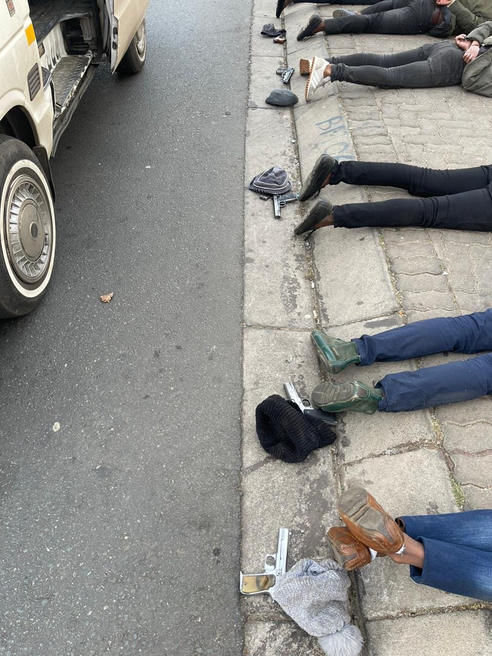 Seven suspected armed robbers arrested