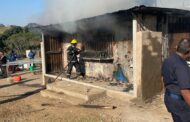 Somalian National escapes burning business in Hazelmere