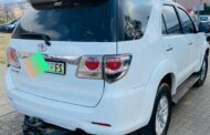 Police continues to be vigilant at borders, Toyota Fortuner confiscated