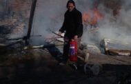Many homes saved in a fire in Sunnyside