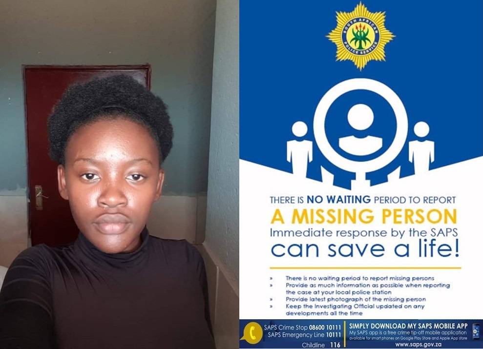 Lebowakgomo police request public assistance to locate a missing 16-year-old girl