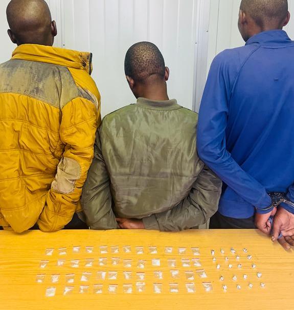 Three men nabbed for attempted murder and possession of drugs