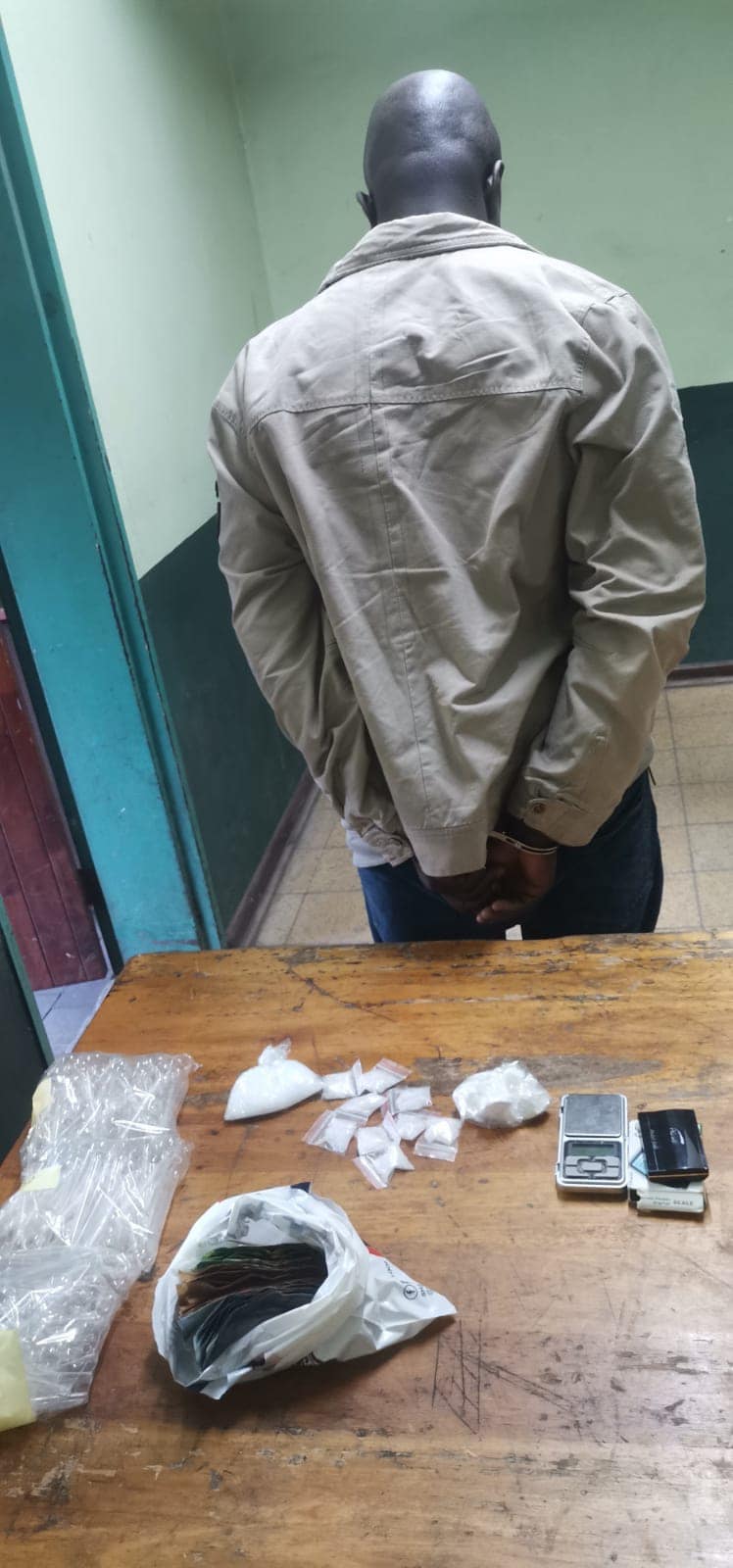 Over R70k worth of illegal substances were confiscated, one suspect behind bars in the Germiston area