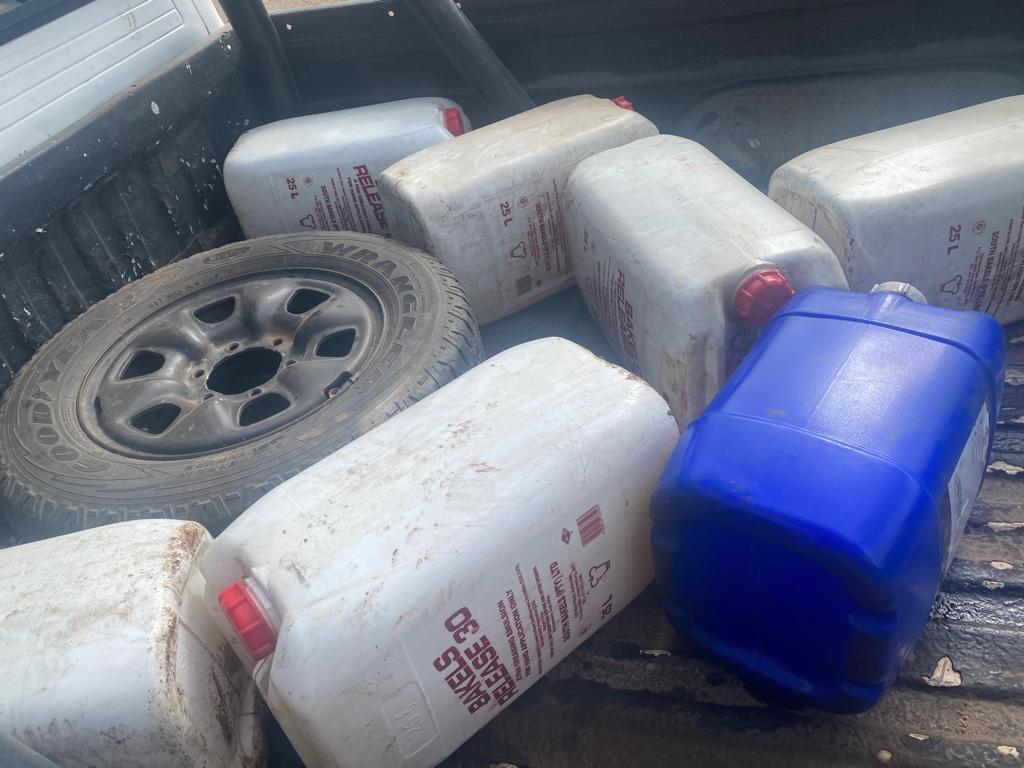 Lephalale police nab two suspects for theft and possession of stolen diesel at the power station