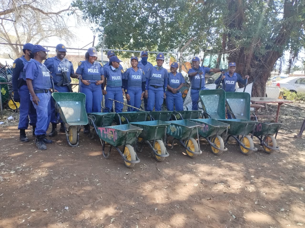 Sekhukhune District joint operation nabs two males during illegal combating mining operation