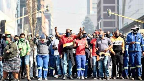 Streets affected by a march tomorrow Tuesday, 29 August 2023 in Gauteng