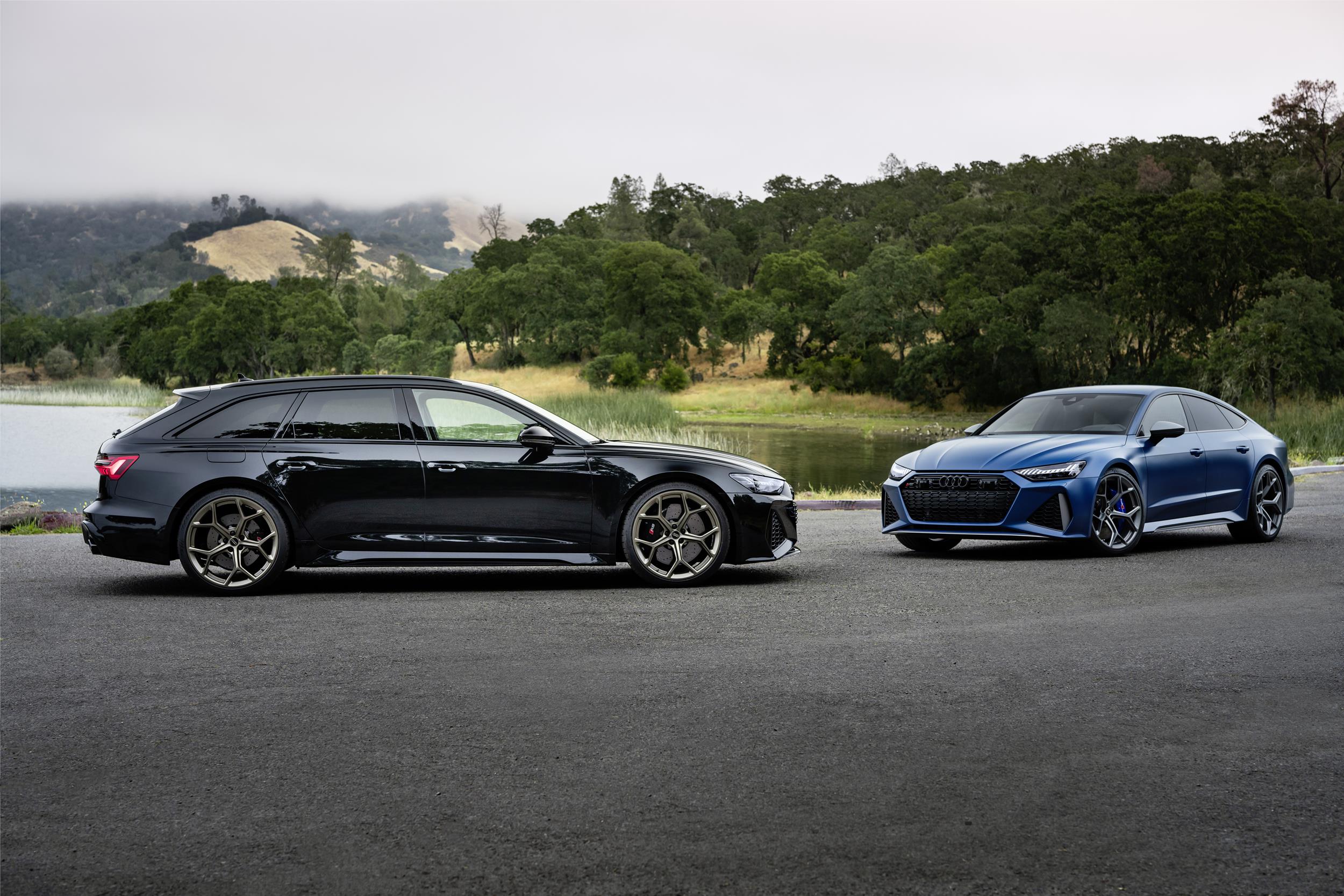 Potent power meets expressive design - the Audi RS 6 Avant performance and RS 7 Sportback performance