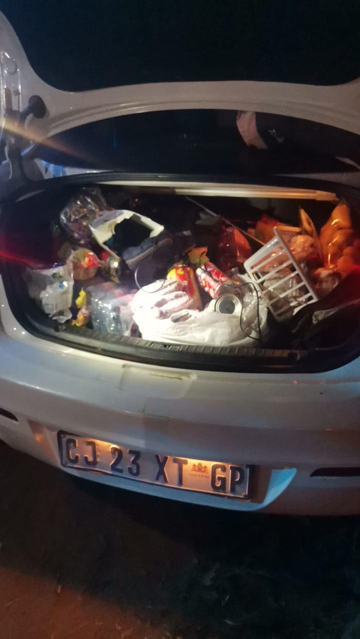 Tshwane Metro Police Department members recovered a stolen vehicle within an hour in Temba, Hammanskraal