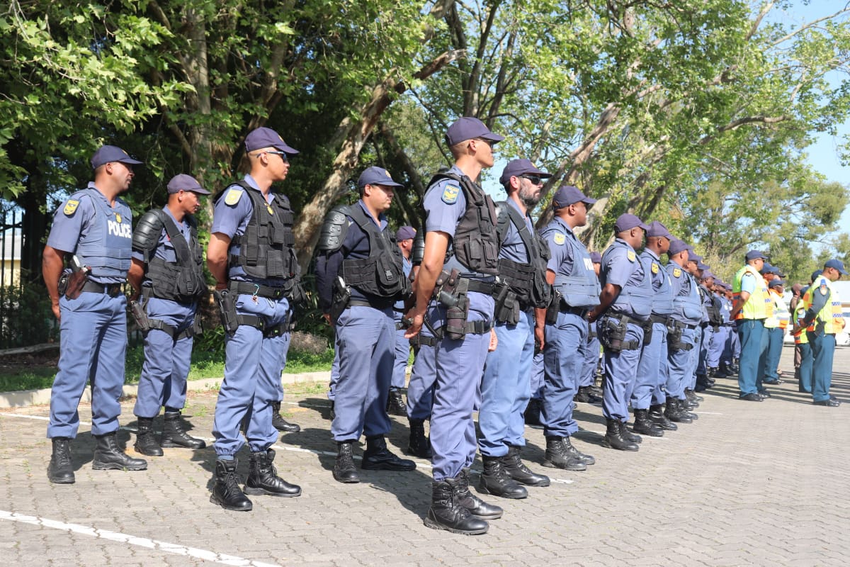 High-density operations as part of #OperationShanela in the Garden Route District