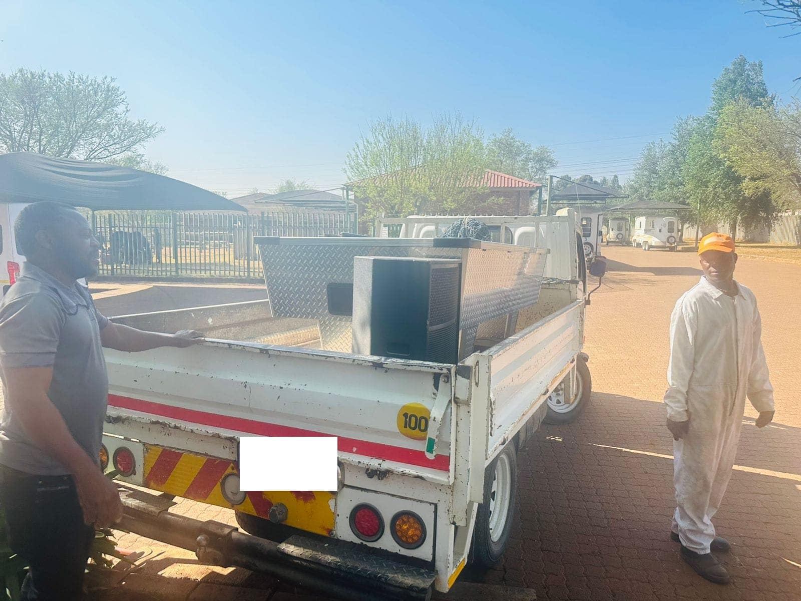 Illegally erected structures demolished and a suspect, arrested for malicious damage to property and intimidation in the Crystal Park and Daveyton areas