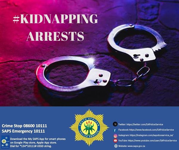Two suspects arrested on allegations of kidnapping