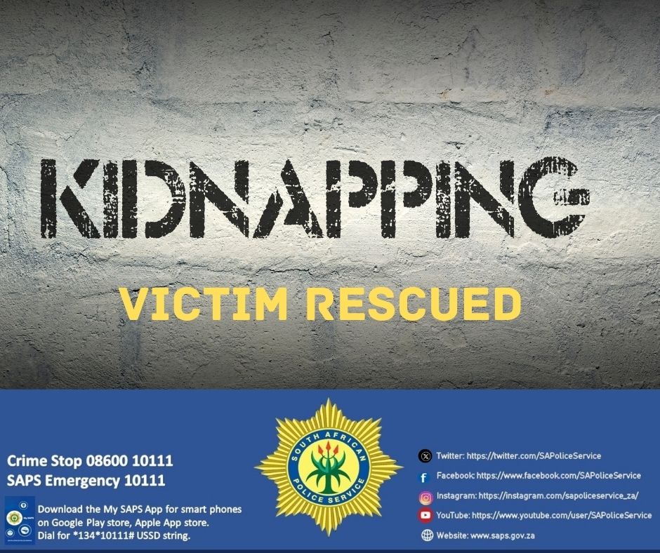 Crime Intelligence led team to the rescue of kidnapped Wits student in Johannesburg