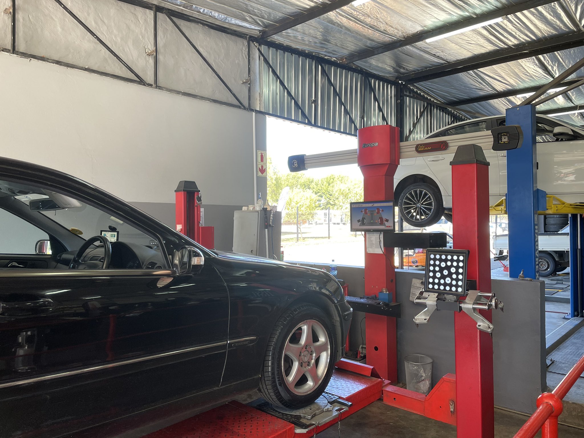 How does a car's wheel alignment affect its safety on the road?