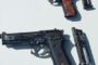 Three suspects nabbed shortly after an armed business robbery