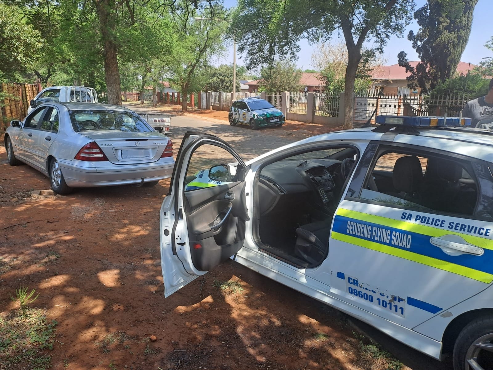 Stolen vehicle recovered by Fidelity ADT Vaal