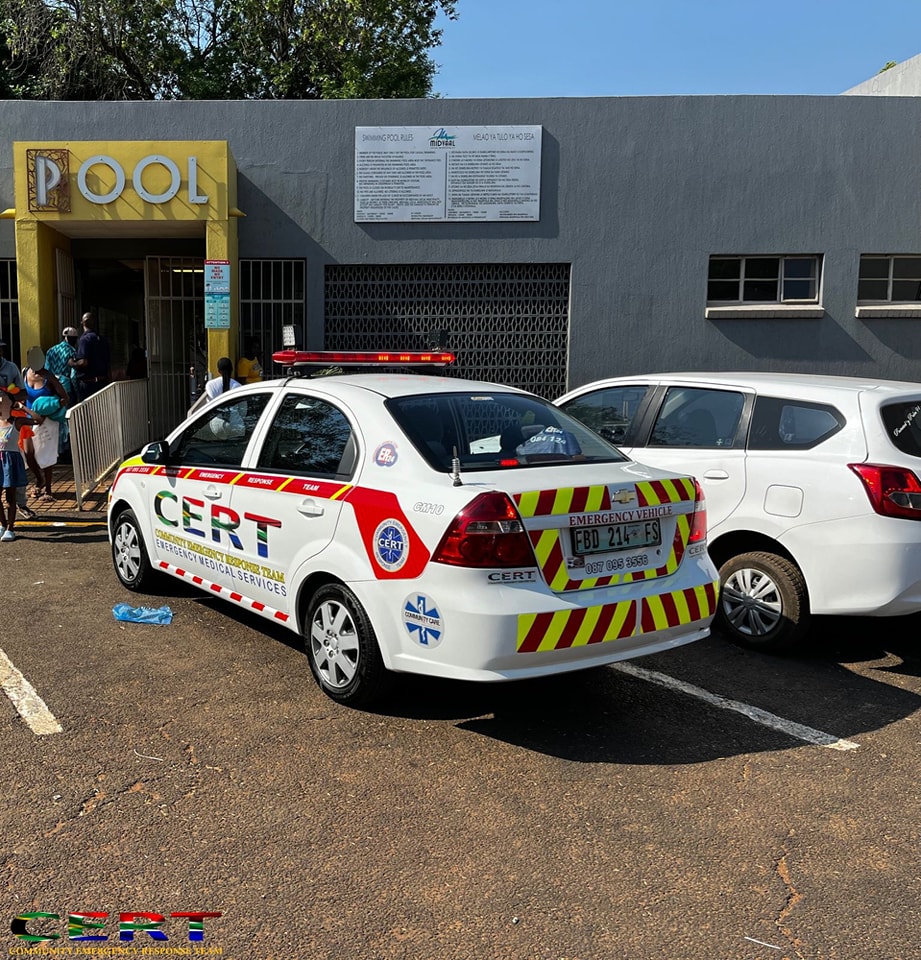 Teenager treated for heatstroke at the Meyerton Municipal Swimming Pool