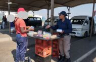 The EMPD SCPU visit taxi ranks for Road Transport Awareness, this transport month in the Springs and Tsakane areas