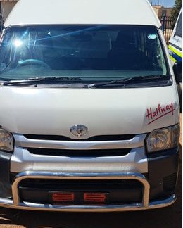 Two arrested and hijacked taxi recovered