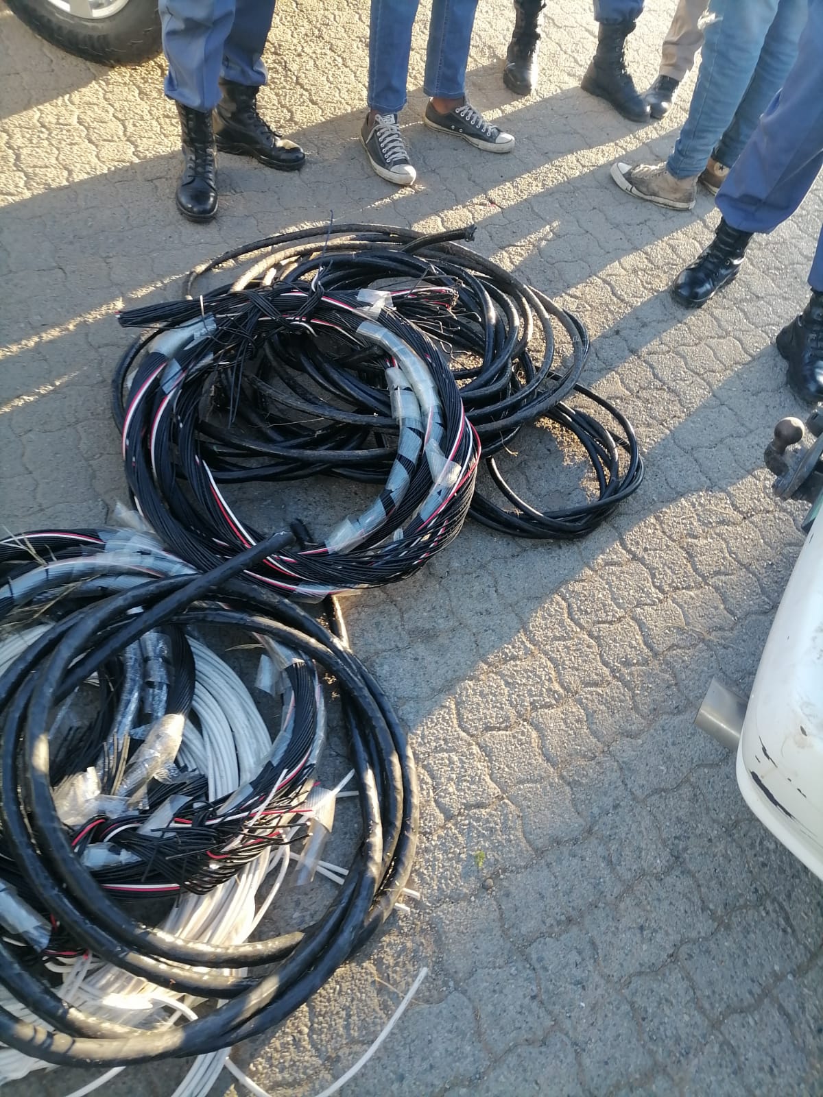Five arrested for suspected stolen copper cable in Hennenman