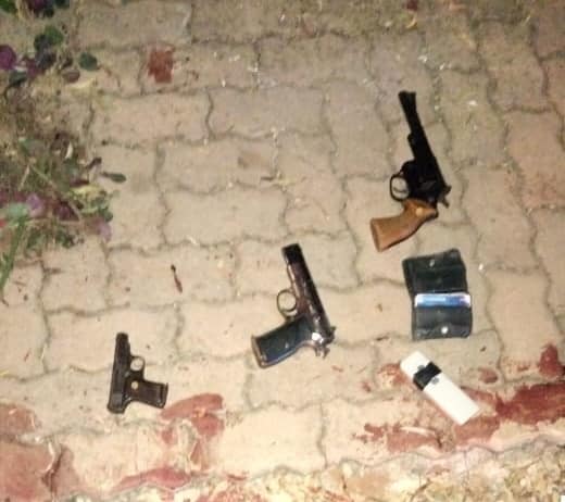 House robbery suspects arrested for attempted murder and possession of unlicensed firearms in Sundowner