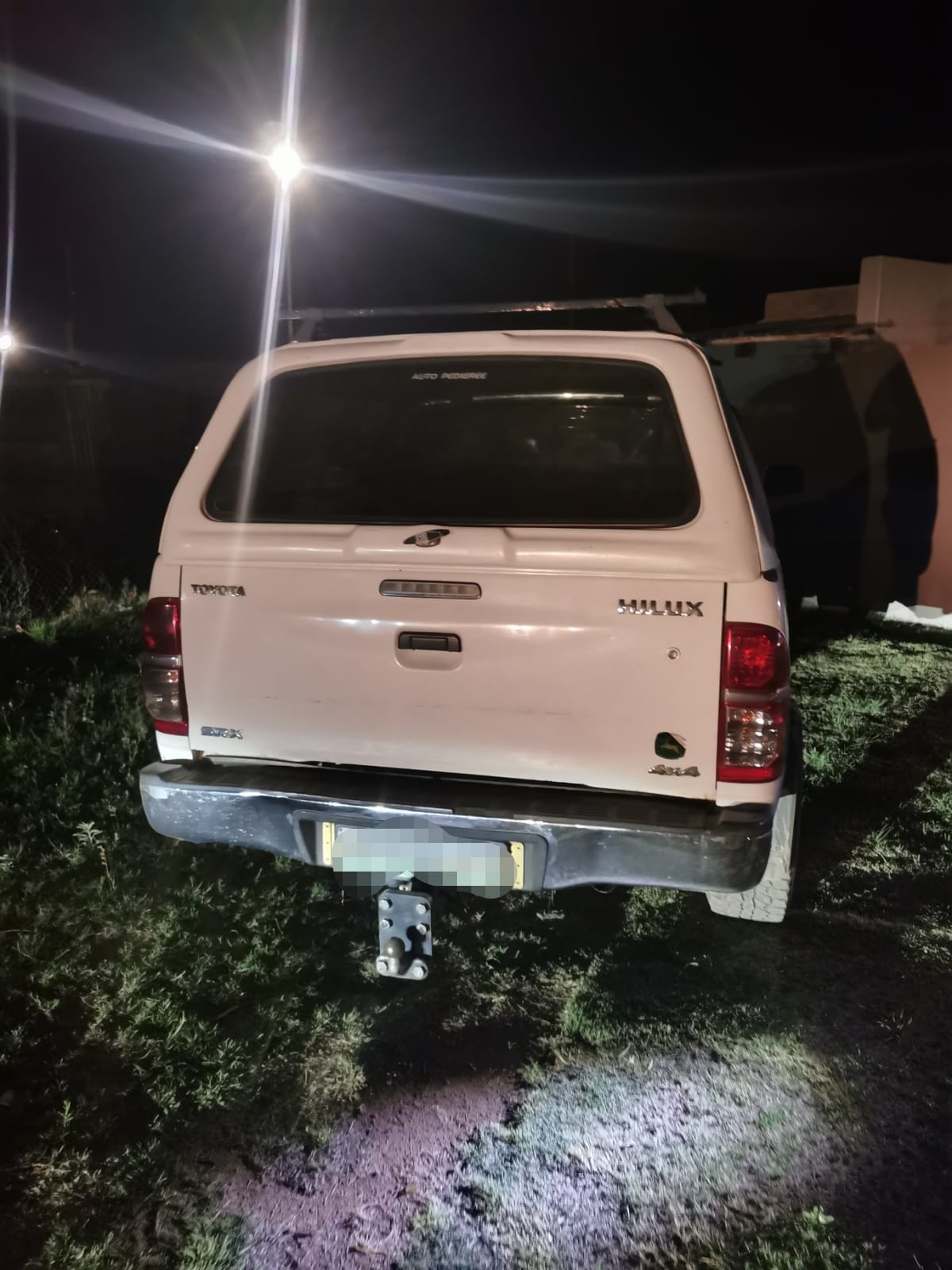 Stolen vehicle recovered in the Rodenbeck area