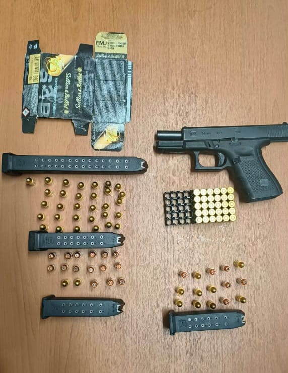 Two suspects were arrested and guns and ammunition taken off the streets in the District of Mangaung Metro during Operation Shanela
