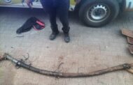 Four suspected cable thieves arrested after a shootout with the police