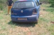 Unclaimed blue vehicle found in Kgaphamadi