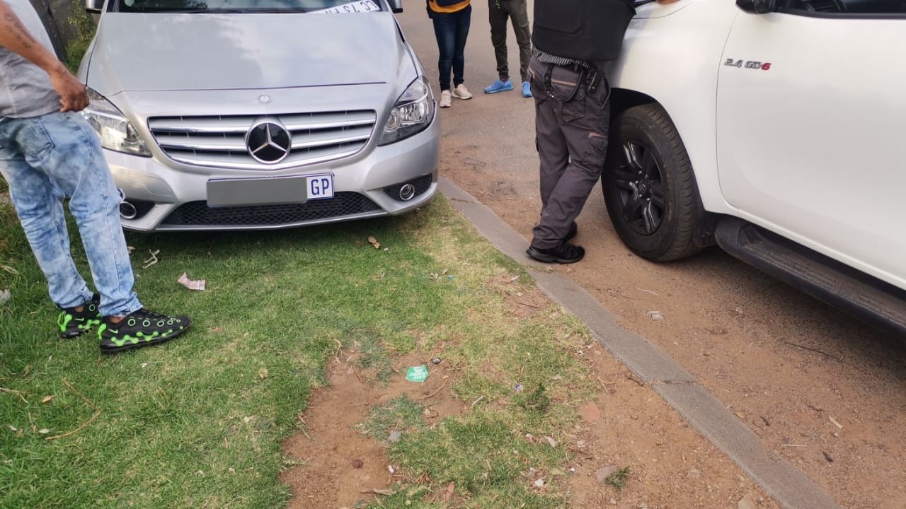 Stolen vehicle taken during a house robbery recovered in Soweto