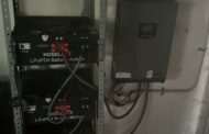 House fire caused by an inverter and lithium battery in Gauteng