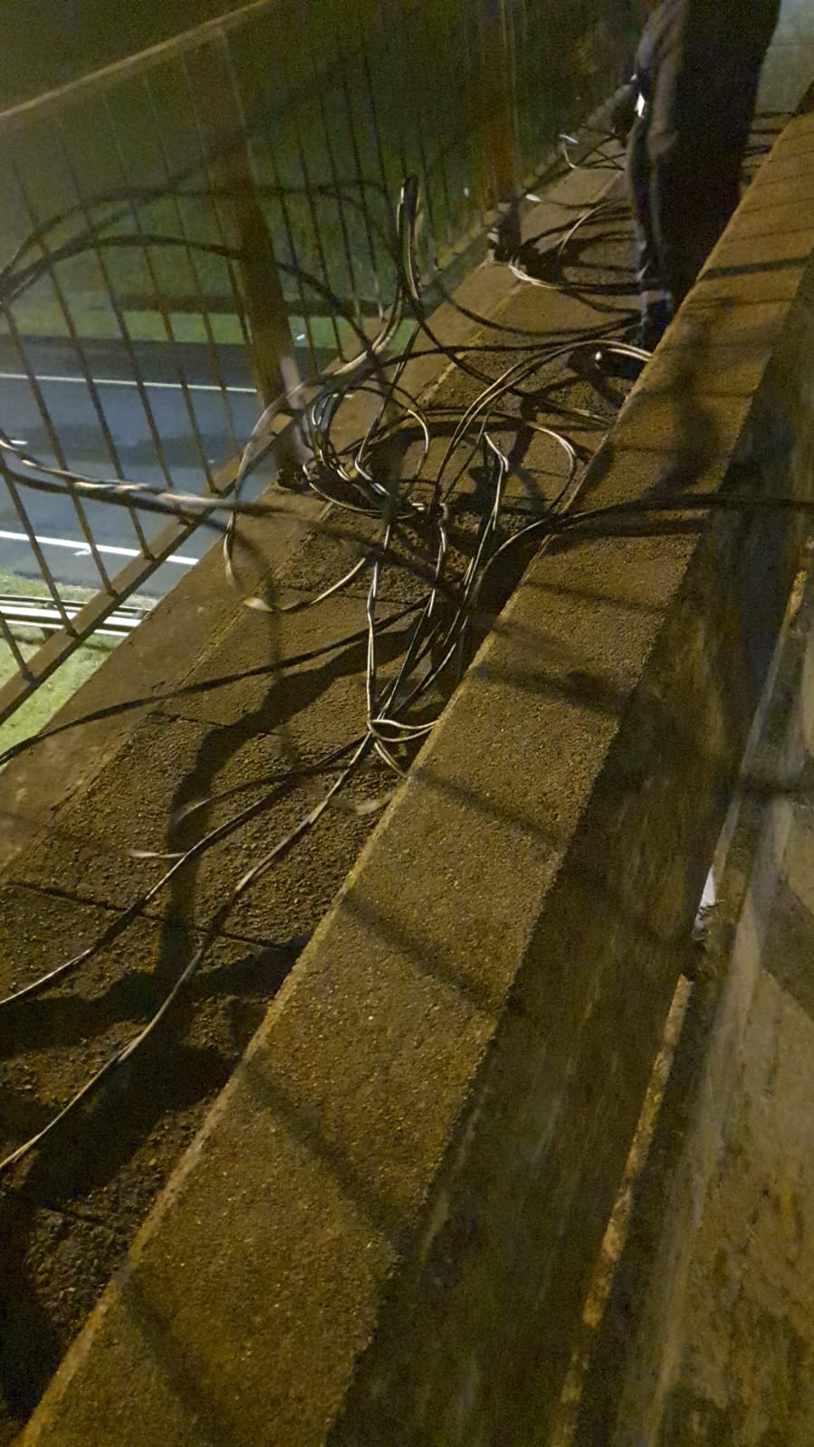 Cables recovered by Fidelity Services Group in Marburg