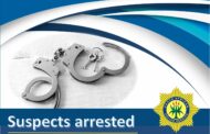 Safer Festive Season Operation Shanela results in the arrest of 877 suspects