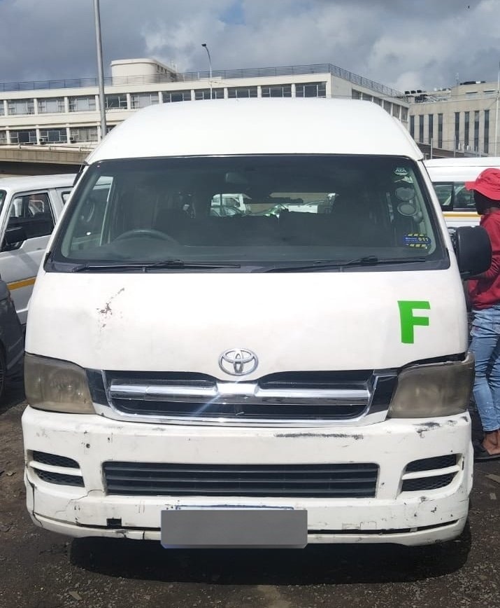 Two taxis impounded for number plate investigation in Hillbrow