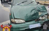 Two-vehicle collision in Northcliff