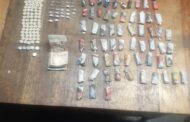 Police detains two suspects on charges of dealing in drugs and possession of a prohibited firearm and ammunition