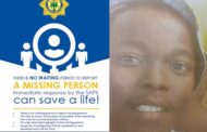 Police request the community to help find Tsholofelo Khothule